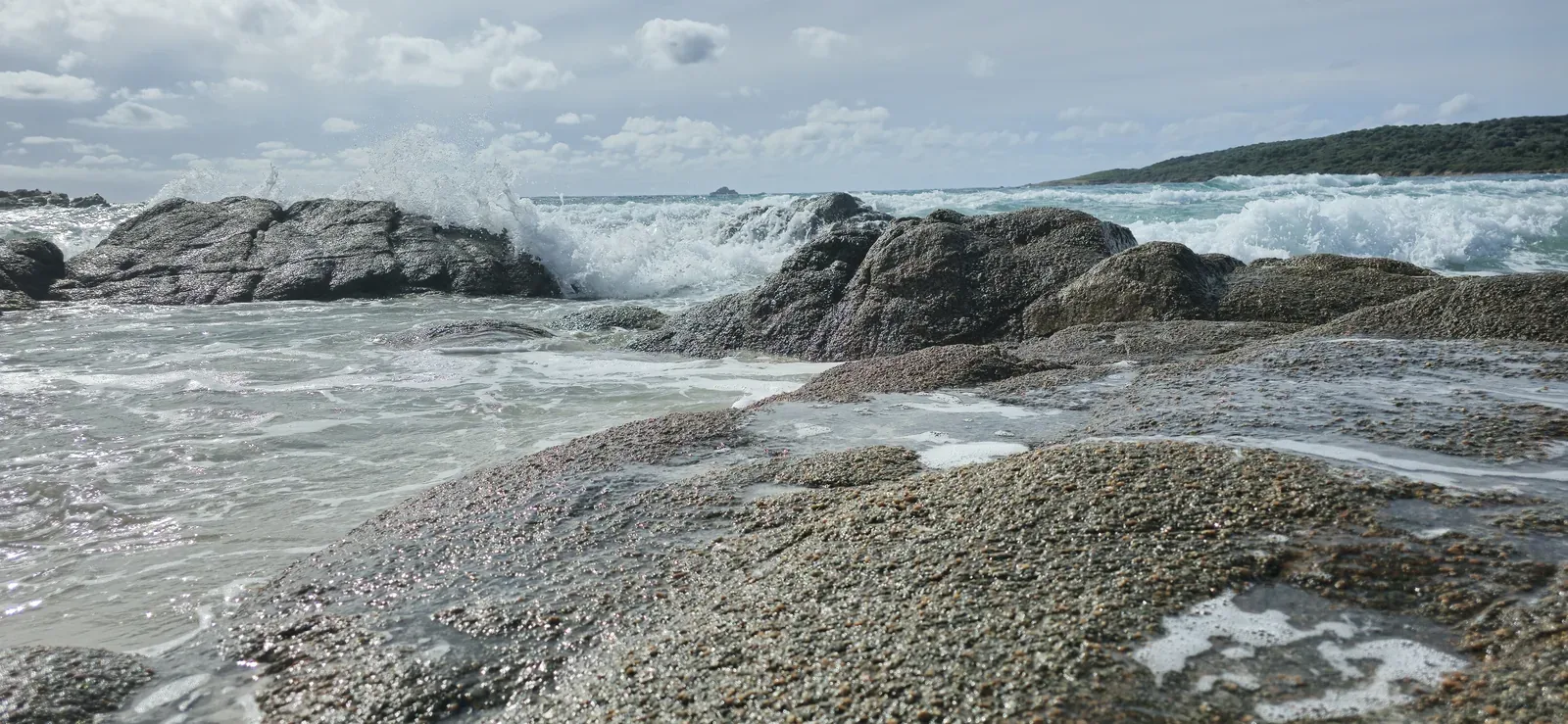 Plage sauvage de Capo di Feno près d'Ajaccio